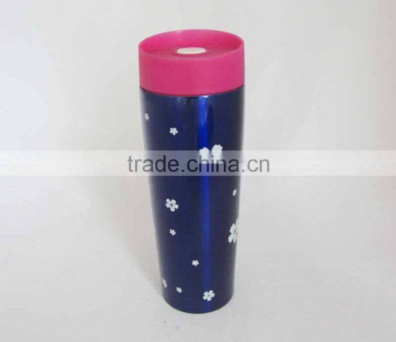NEW DESIGN 350ml stainless steel vacuum flask keeps drinks hot and cold