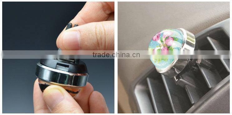 Flower Atuo Perfume Resin Clip Car Perfume