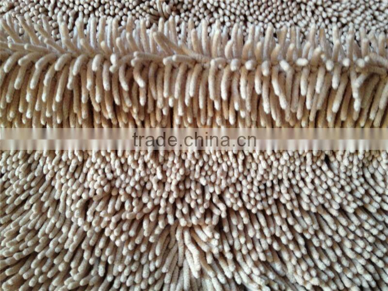 Factory Direct and high quality fashion microfiber chenille mat cloth