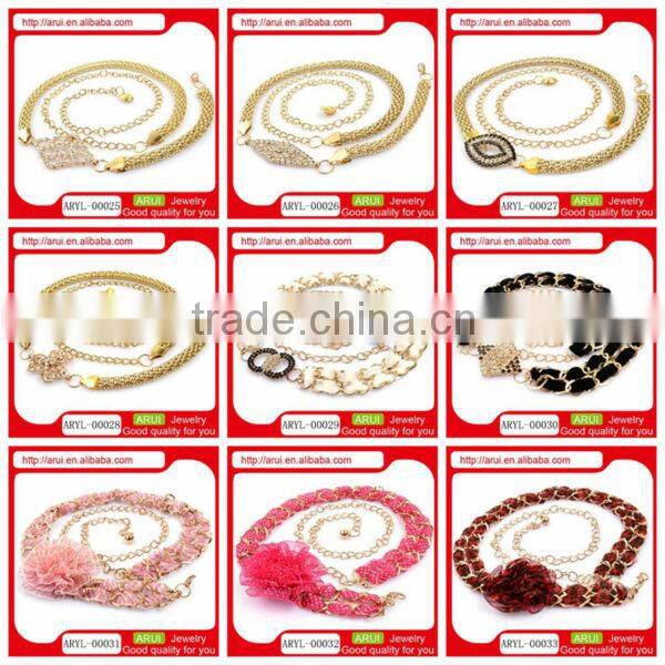 womens accessories cheap waist chain wholesale fashion gold chain belt