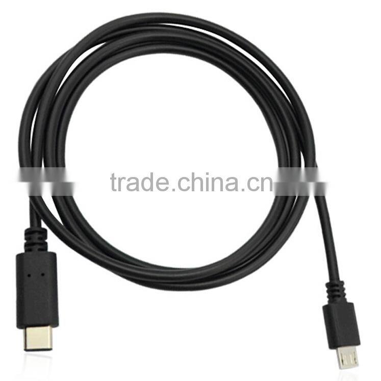 Super Speed USB 2.0 Micro B to Type C 3.1 Cable with high quality