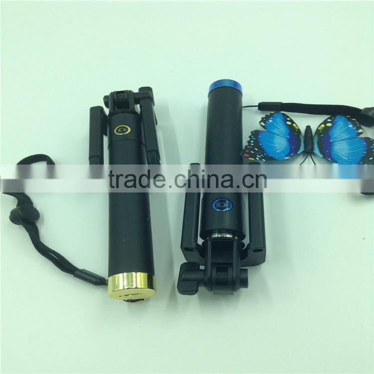 2016 New Design wireless automatic selfie stick good quality mini monopod wholesale selfie stick