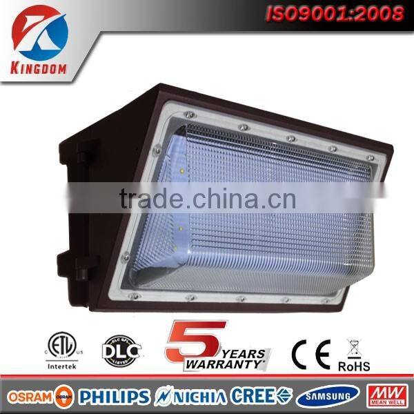 IP65 DLC ETL CE RoHS daylight 150w 120w 80w 60w commercial led wall pack