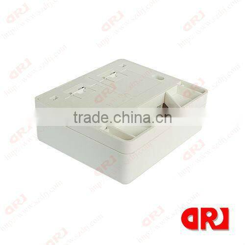 cat5e double ports surface mount box