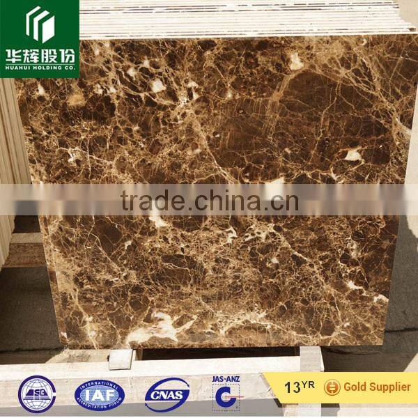 Cheap chinese dark emperador marble big slabs, brown marble
