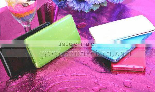 Colorful Polymer Power Bank 5000mah in Ultra-thin Design