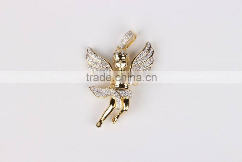 Christmas gift pendant angel neacklace 925 silver pendant wholesale