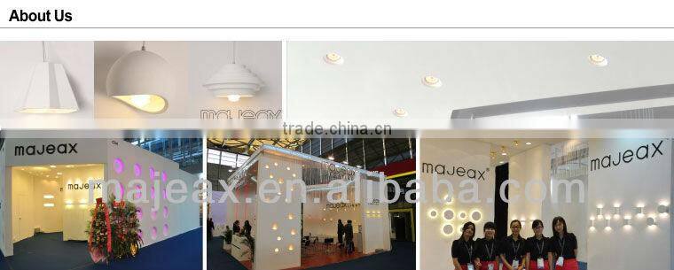 Decorative Gypsum Plaster Gesso And Glass Fabre ceiling lights