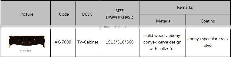 AK-7000 New Product 2015 Marble Tv Stand