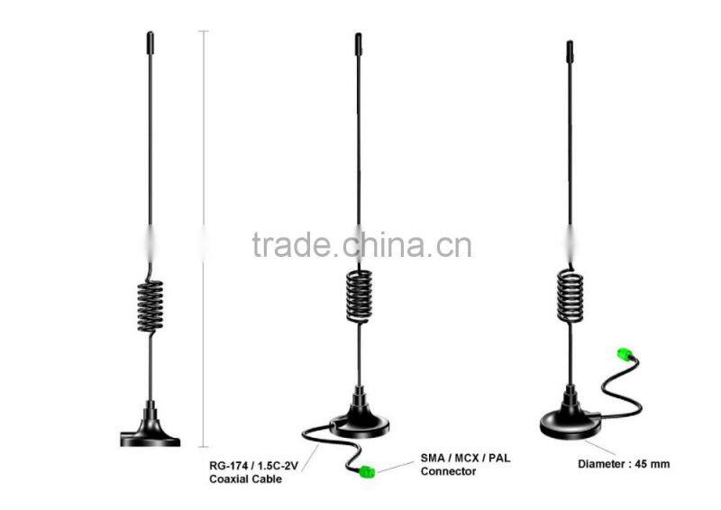 Hot sale!! best digital car tv antenna booster for car dvd tv DVB-T DVB-T2 ISDB-T ATSC digital car tv antenna