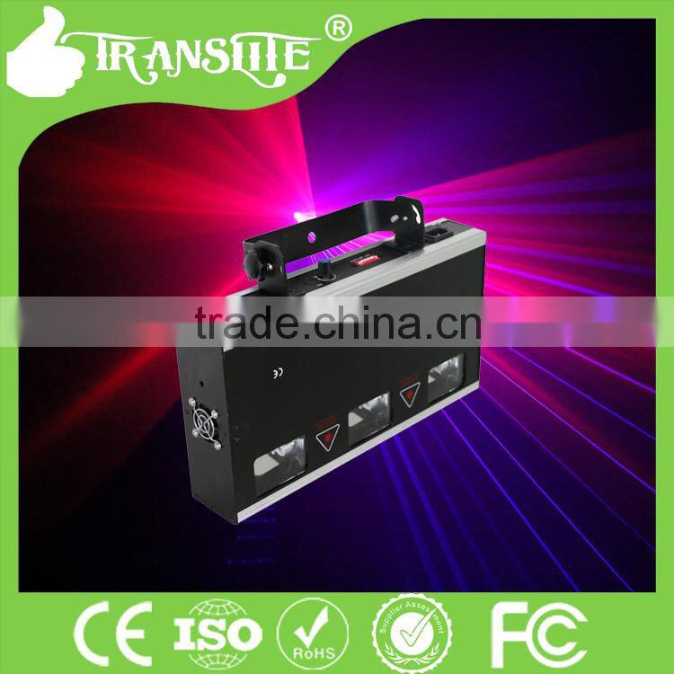 factory price double beam effect stage laser lighting RGB scanner laser light effect RGB mini laser lighting