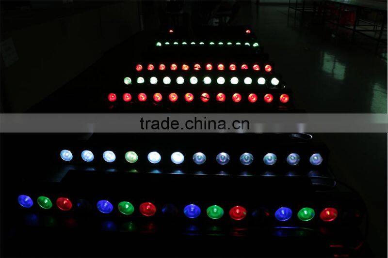 Hot sale 12pcs 4 in 1 RGBW rechargeable wall light