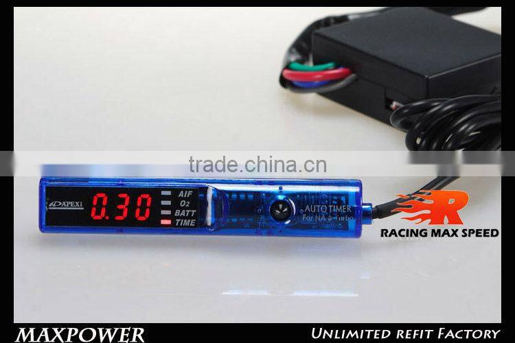 APEX digital auto Turbo timer Blue transparent led 12V(MP-TT-CB)hight quality