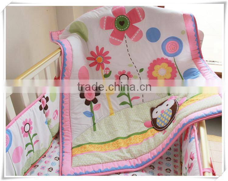 100% Cotton Batting Nursery Bedding professional manufacturer