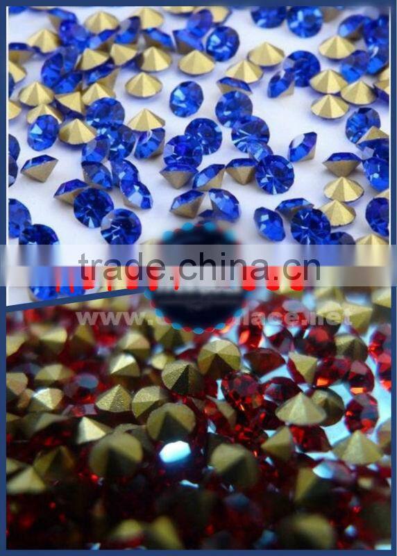 Rhinestone crystal rivet spike rhinestone rivet good quality and wholesale price