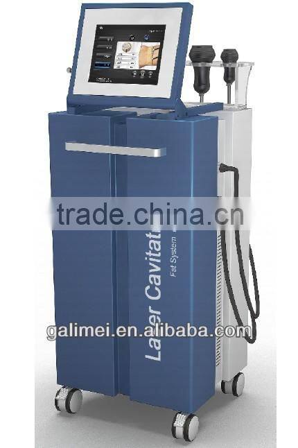 Laser weight loss vacuum therapy supersonic ultrasonic cavitation radio frequency slimming machine