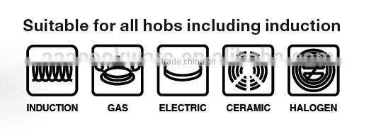 2014 new products garden gift stainless steel metal rena ware steamer multiple set casting with silicone handle&knob