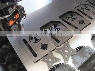 carbon steel cnc laser cutting machinery foot operate sheet cutting machine