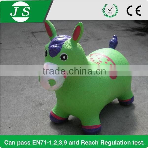 Attractive new style colorful jumping toy horse