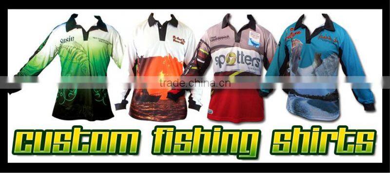 Mens fishing shirt tournament fishing jerseys blank fishing jersey