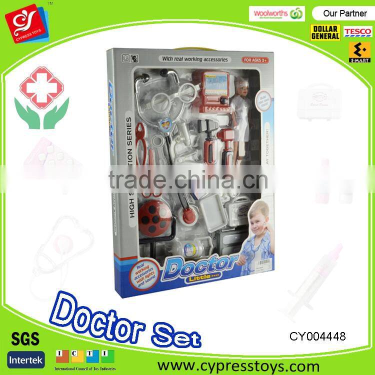 Cartoon medical equipment toy set,doctor toys for kit