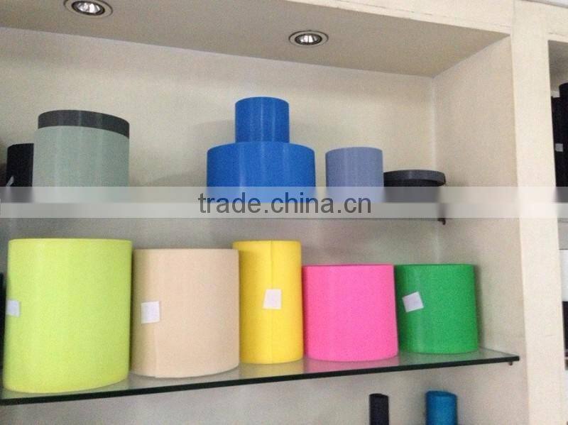 Transparent thin hook loop tape by injection moulding