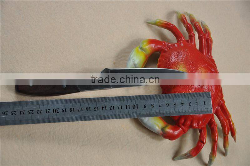 FLDL-WG0072 Custom Hand Made Damascus Blade 9 Inches Hunting Knife with Sheath