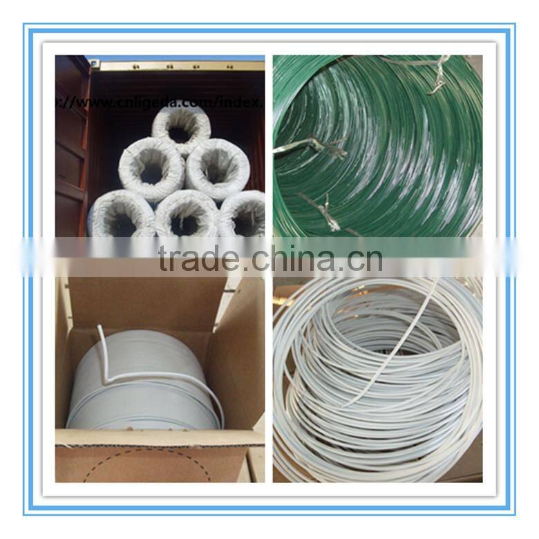 high quality pvc coated/black/ galvanized iron wire