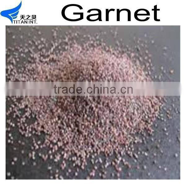 High hardness Garnet slag, garnet water jet cutting for Sandblasting for sand blasting with high quality