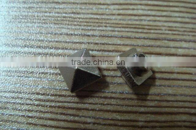 6.5mm metal zinc alloy rivet popular garment accessories