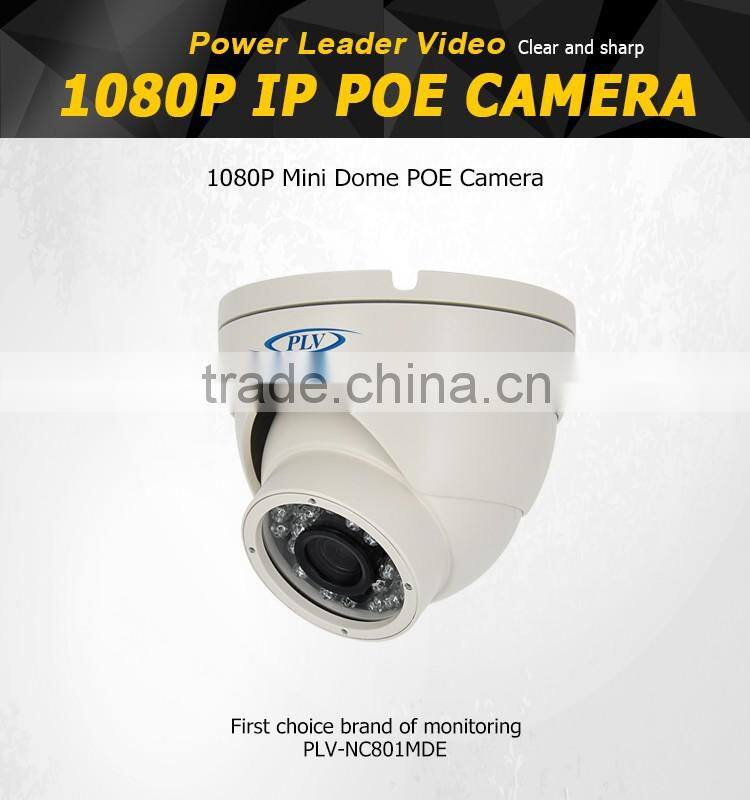 home security p2p cctv poe mini dome xmeye application 1080p ip camera