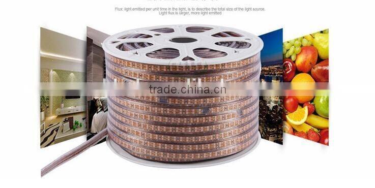 WEIKEN 5050 color changing led christmas lights, led city color light 100m decoration led rope light