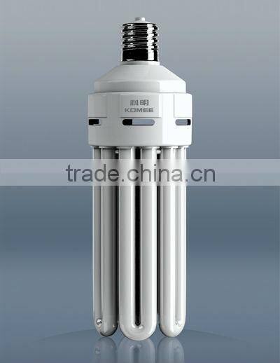 u shape 95w E40 energy saving lamp factory with American and EU standard