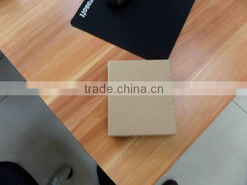 cheap custom kraft paper packaged box with lid from china supplier