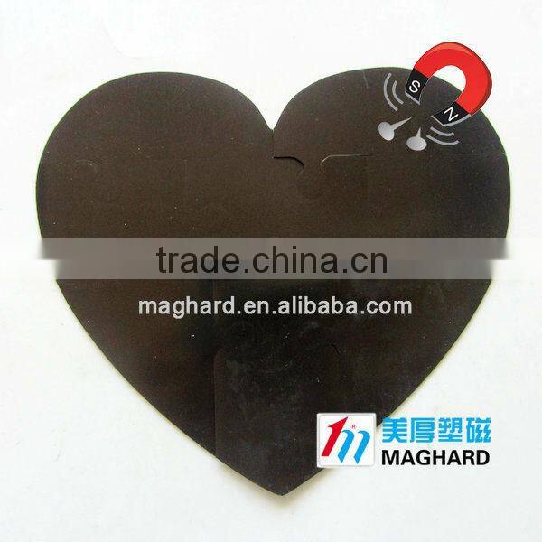 Custom die cut fridge magnet jigsaw puzzle game