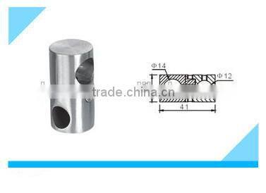 AISI 304 railing handrail bar holder for flat tube