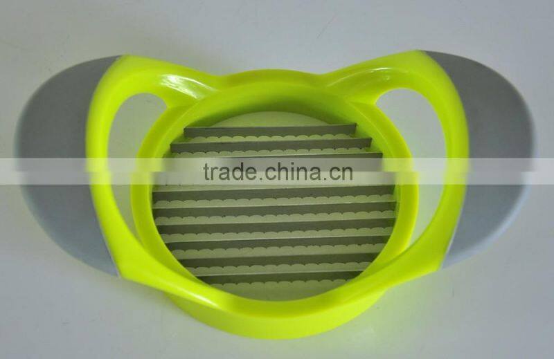 ABS handle stainless steel blade banana cutter / banana slicer / fruit slicer
