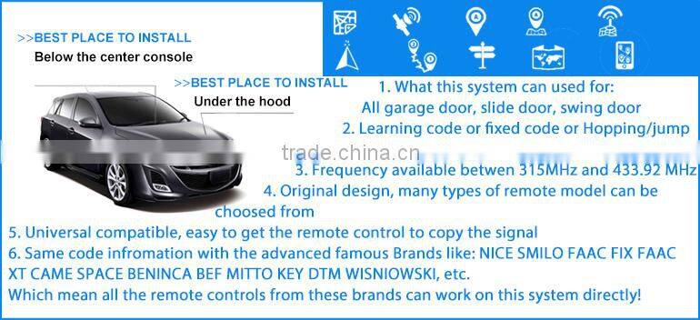 Newest Powerful universal cars universal clone remote control