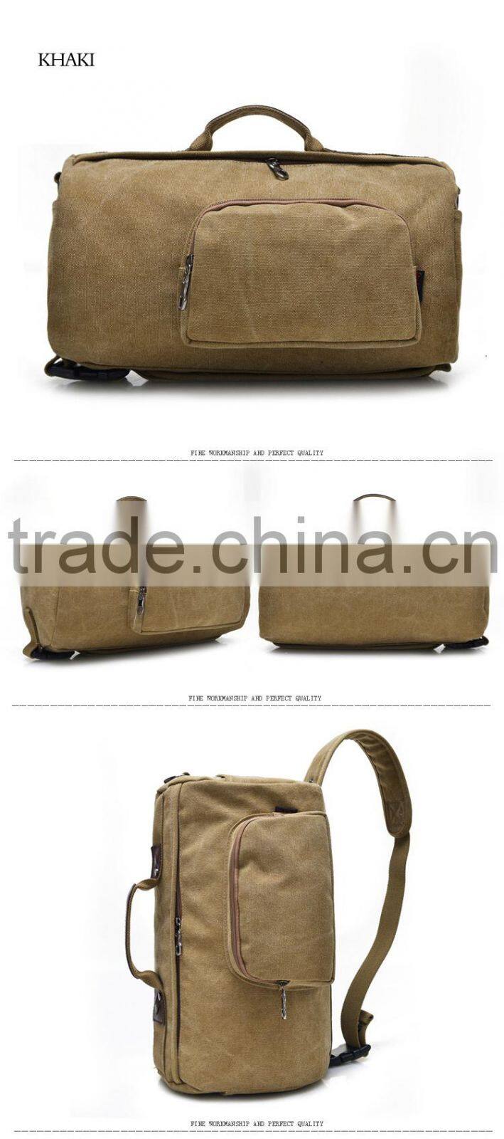 wholesale canvas backpack new fashion stylish sport bucket backpacks
