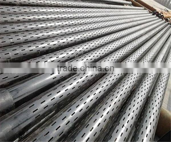 Modern custom-made slotted screen api 5ct l80 steel tubes
