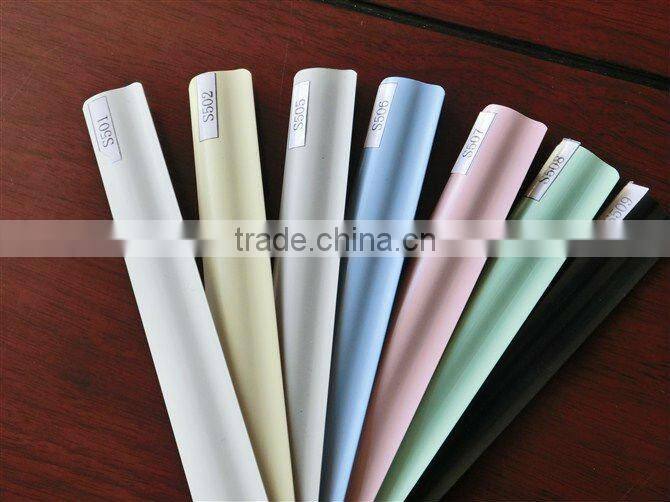1' /25mm S Shape PVC Horizontal Blind Slats