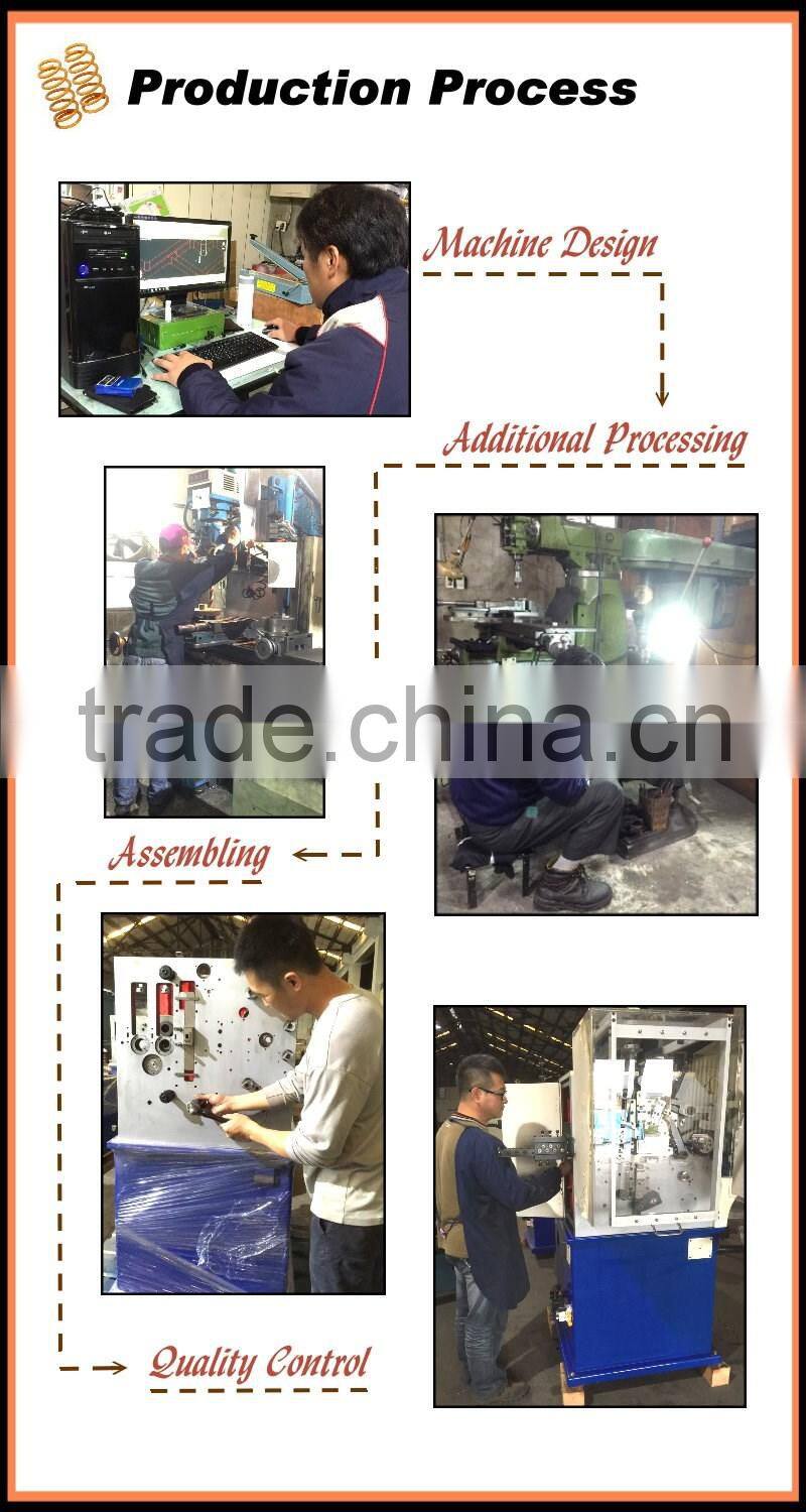 Metal pressure spring Coil Machine for Keyboard