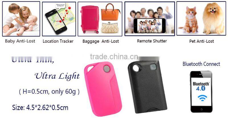 Gleese Bluetooth Wireless Key Finder Remote Key Locator Selfie Remote Shutter Wallet Pet Finder Locator As Promotion Gifts