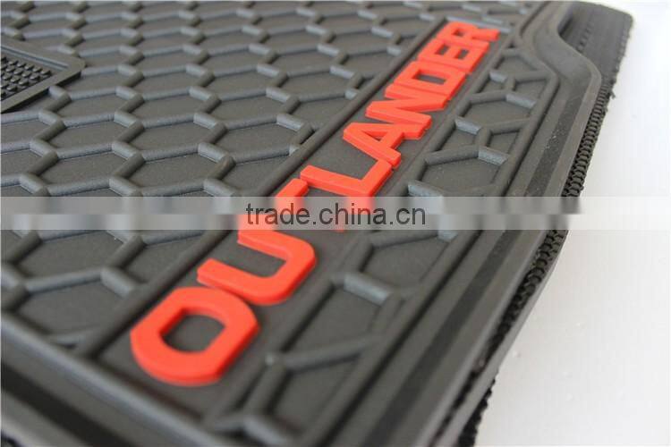 Factory Wholesale 3D Rubber PVC Car Floor Mats for Mitsubishi Outlander