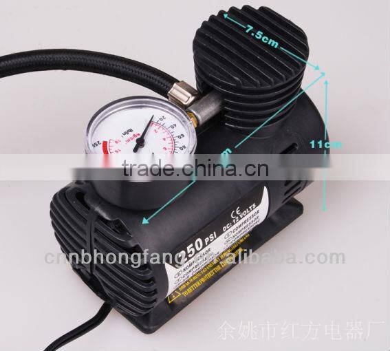 Hot sell!! 12v 250psi dc Car Small Size Air Compressor for car
