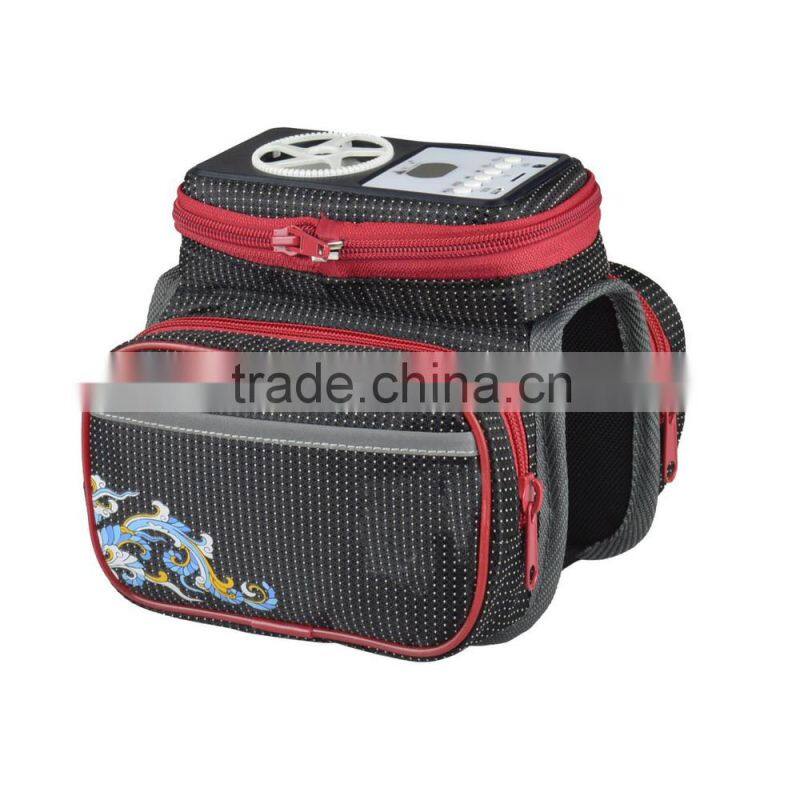 Promotion MP3 bike speakers travel bag with volume