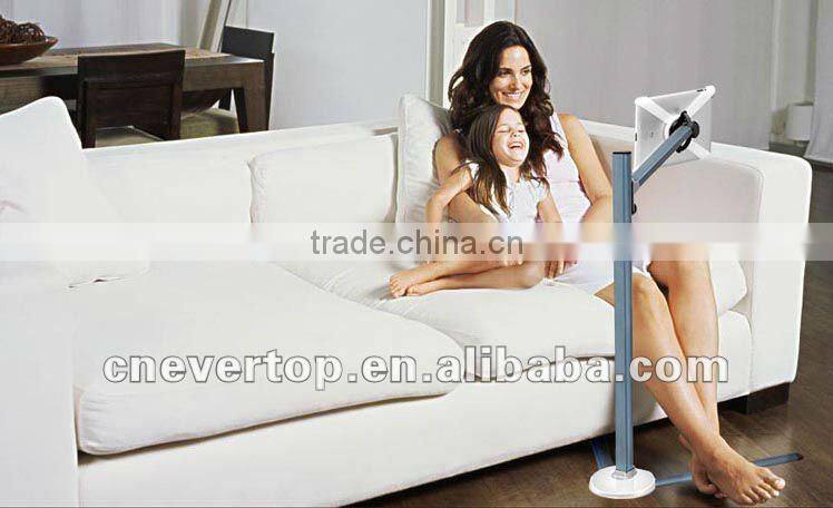 Floor Type iPad Stand, Handfree Bracket