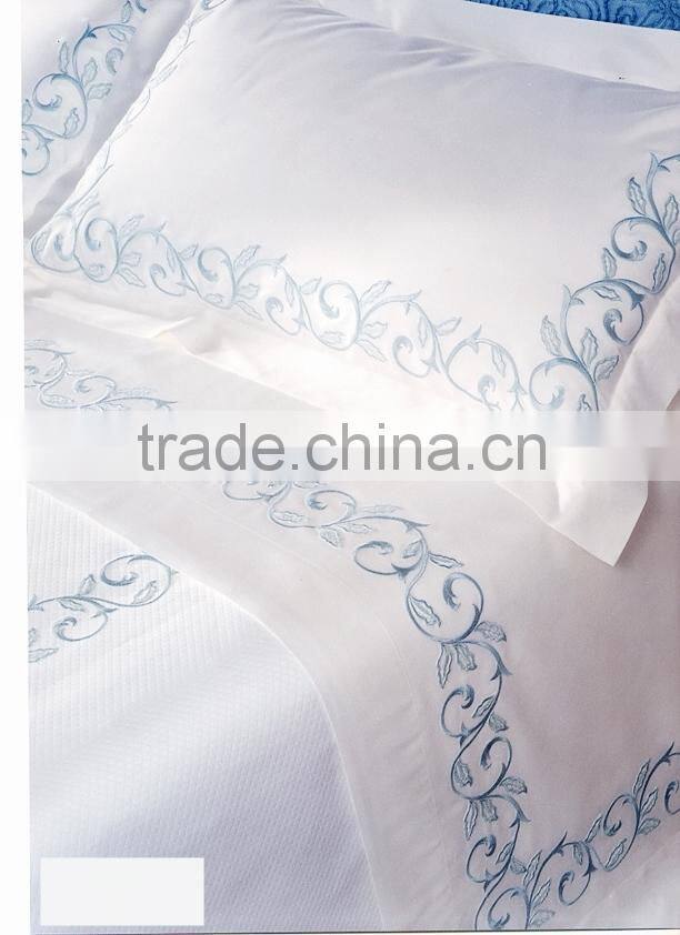 hand embroidery bedding set