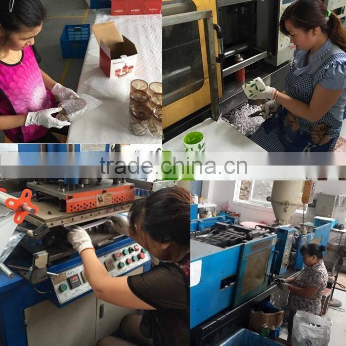 pantone colored plastic small makeup mirror