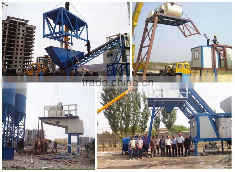 Factory Price YHZS35 Mobile Concrete Plant Price